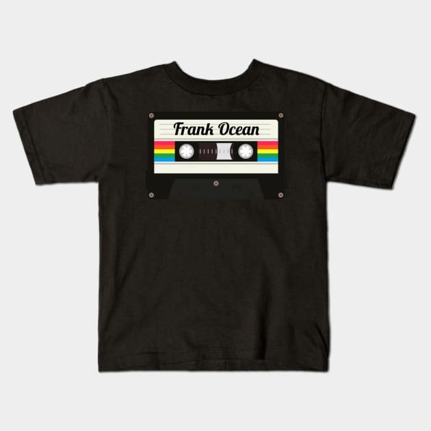 Frank Ocean / Cassette Tape Style Kids T-Shirt by GengluStore